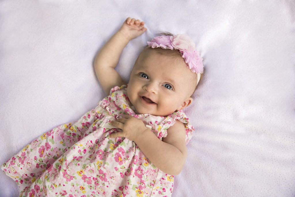 3 Month Old Poses | Little Leapling Photography - littleleapling.com