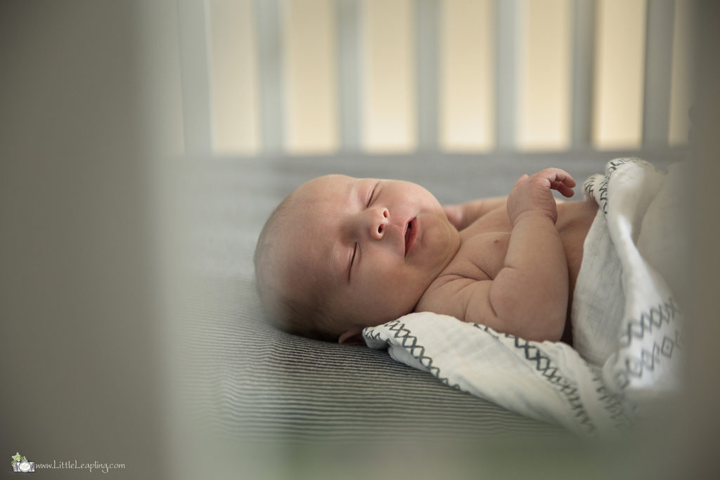 baby in crib