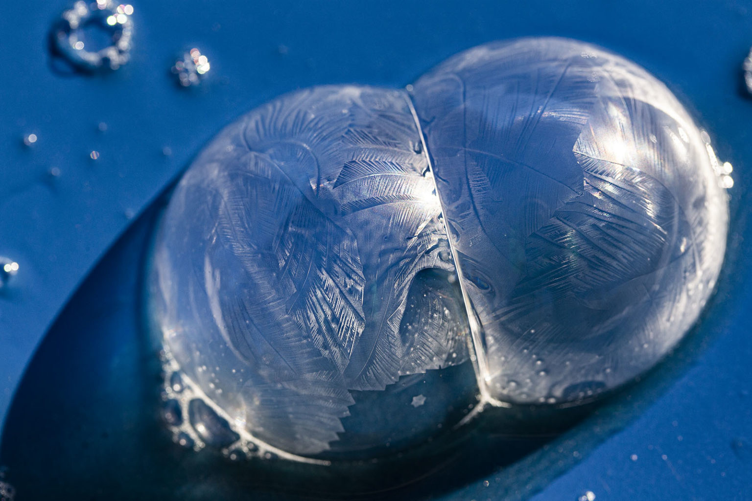 How to Freeze Bubbles