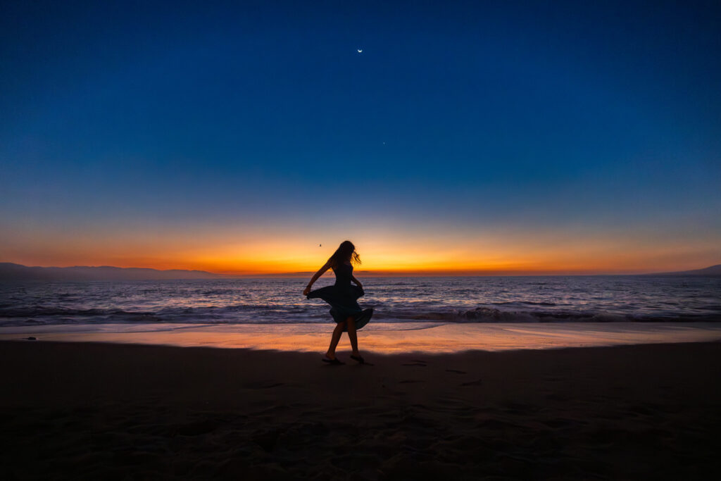 I use my camera to preserve the peace we found in Mexico.