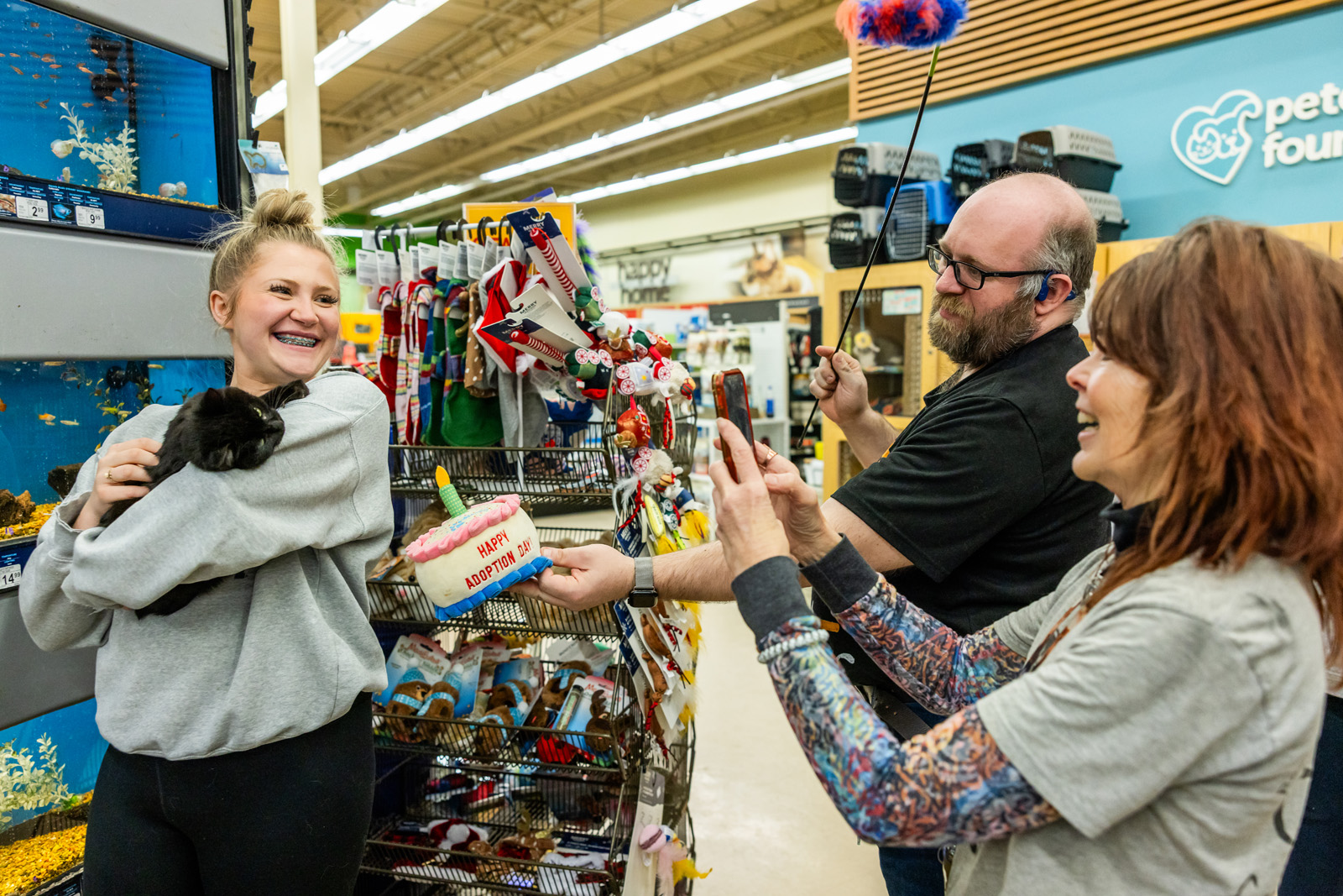 Photo of kitten adoption by Cattails in Manhattan KS Petco