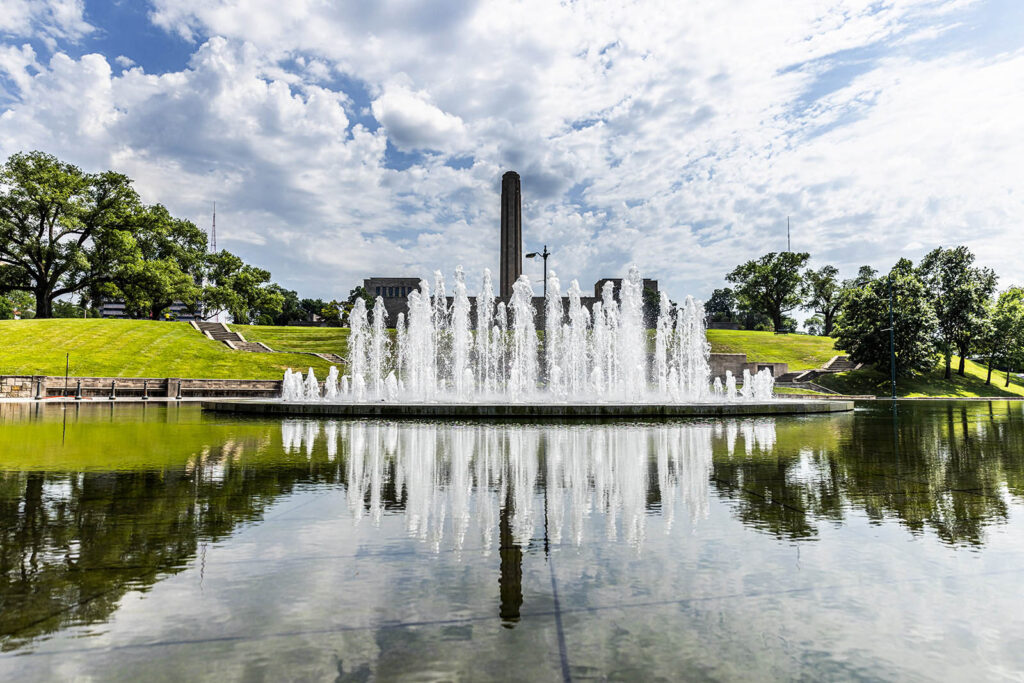 The beginning of a journey into the heart of downtown Kansas City.