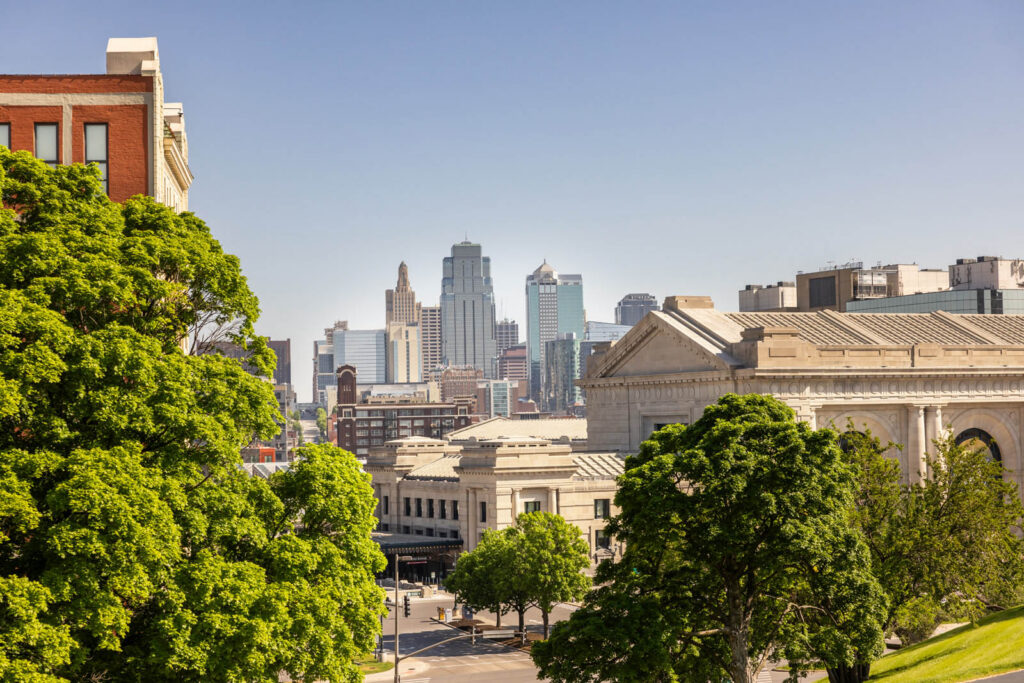 The beginning of a journey into the heart of downtown Kansas City.