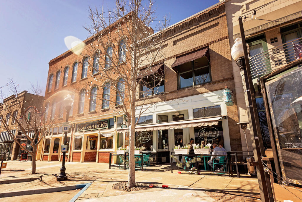 Ladybird Diner on Mass Street in Lawrence.