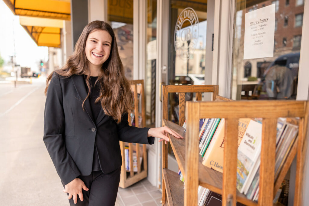 Classic bookstores make a timeless backdrop in Lawrence.